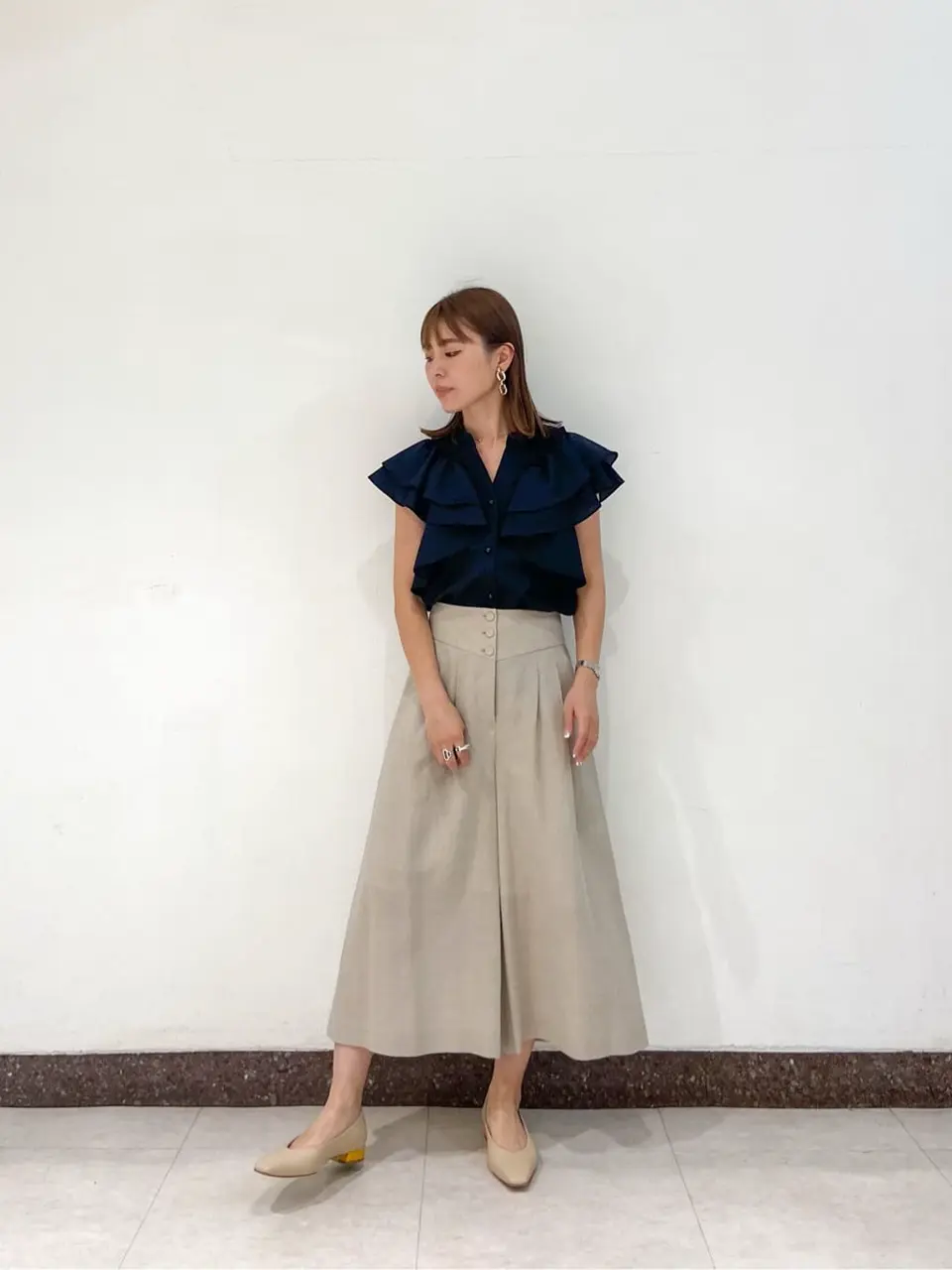 GRACE CONTINENTAL The Banquet 古川温子 コーディネート画像