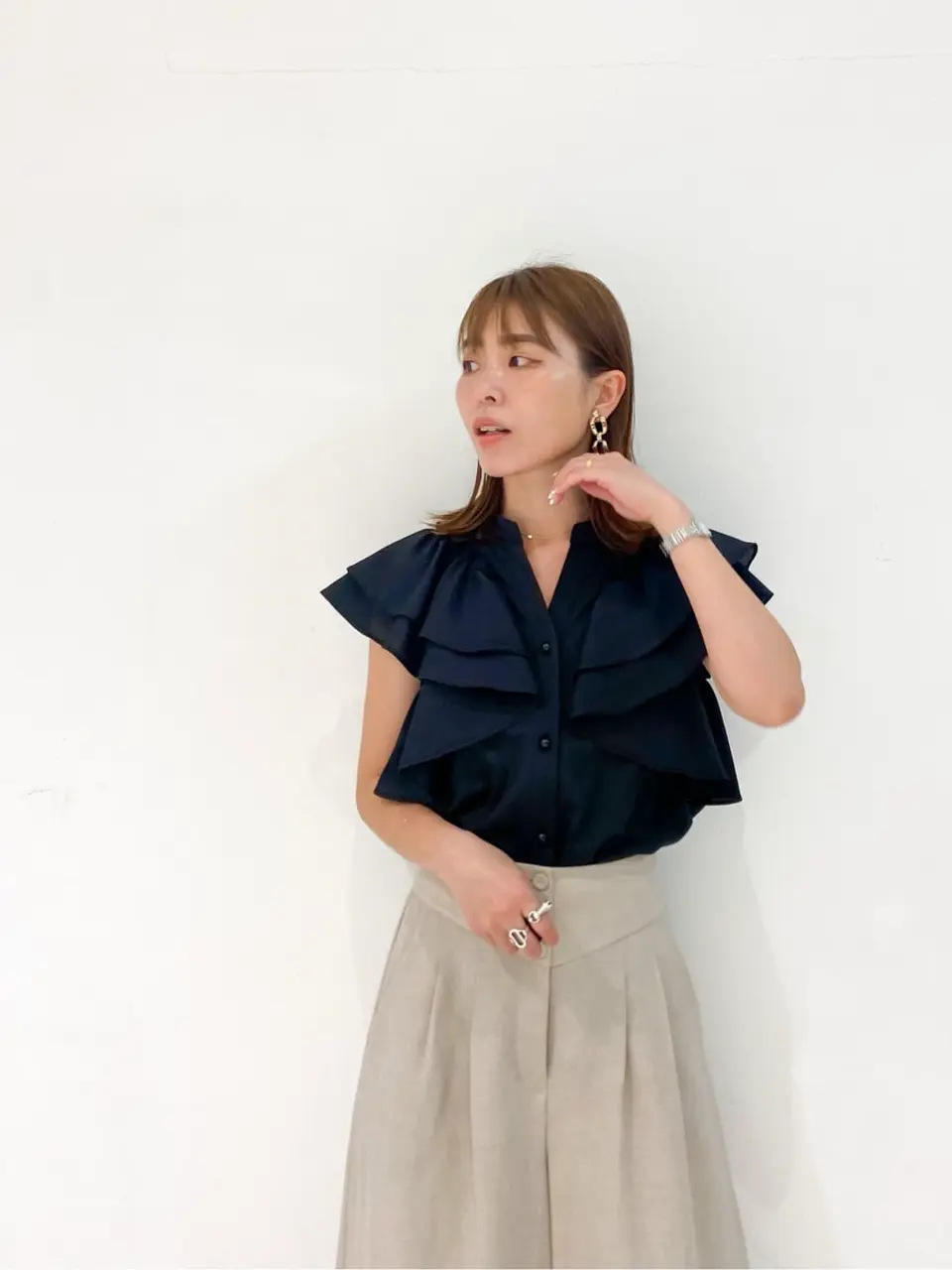 GRACE CONTINENTAL The Banquet 古川温子 コーディネート画像