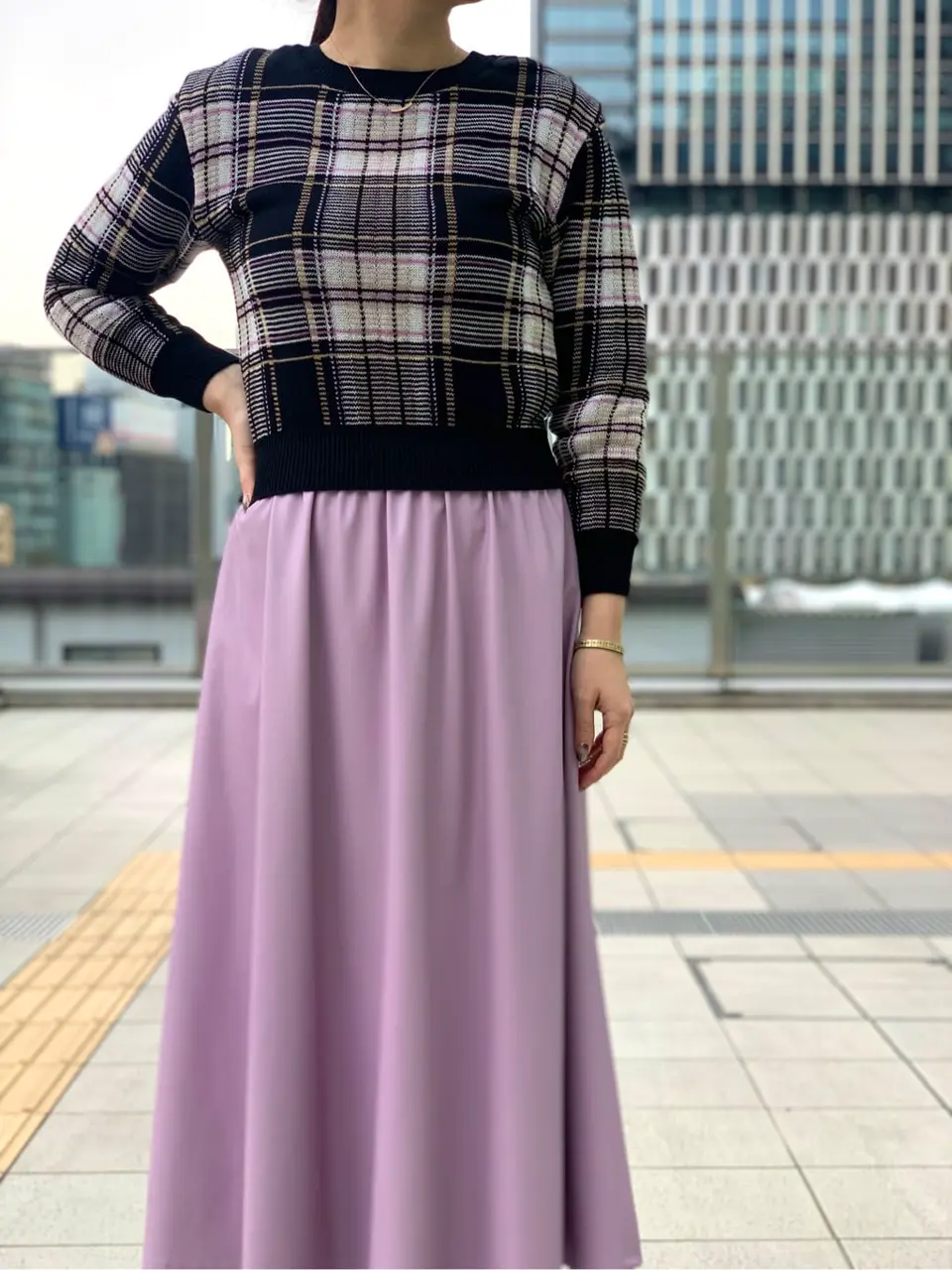 GRACE CONTINENTAL The Banquet 日笠　雅 コーディネート画像