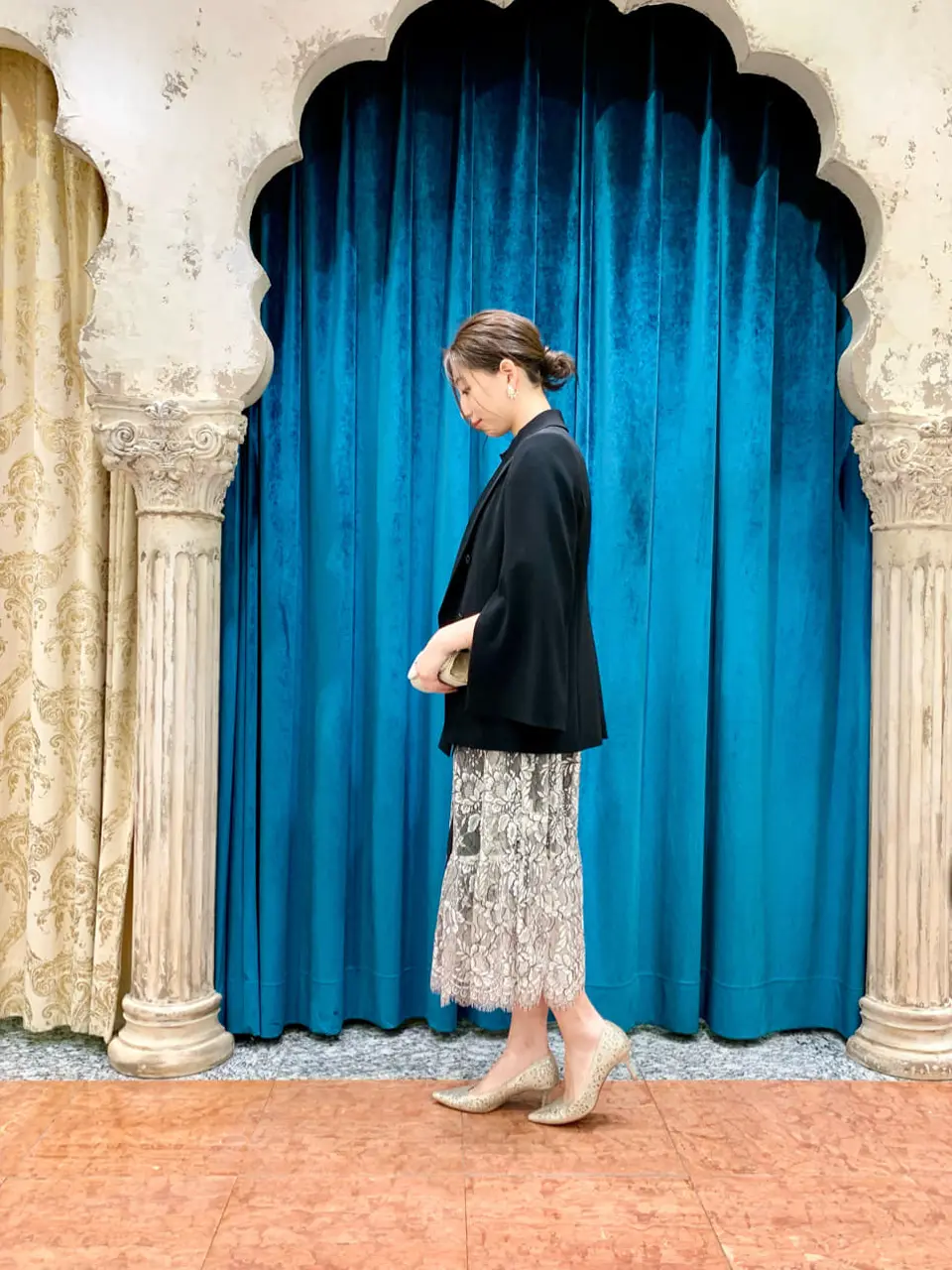 GRACE CONTINENTAL The Banquet eri コーディネート画像