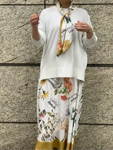 GRACE CONTINENTAL The Banquet 日笠　雅 コーディネート画像