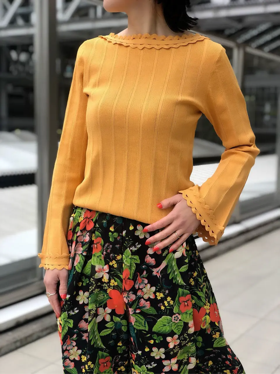 GRACE CONTINENTAL The Banquet 尾田亜沙美 コーディネート画像