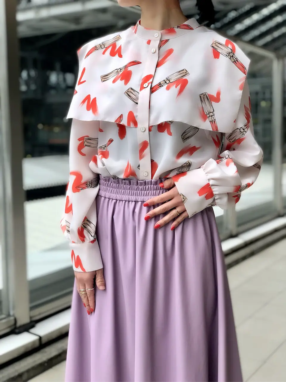 GRACE CONTINENTAL The Banquet 尾田亜沙美 コーディネート画像