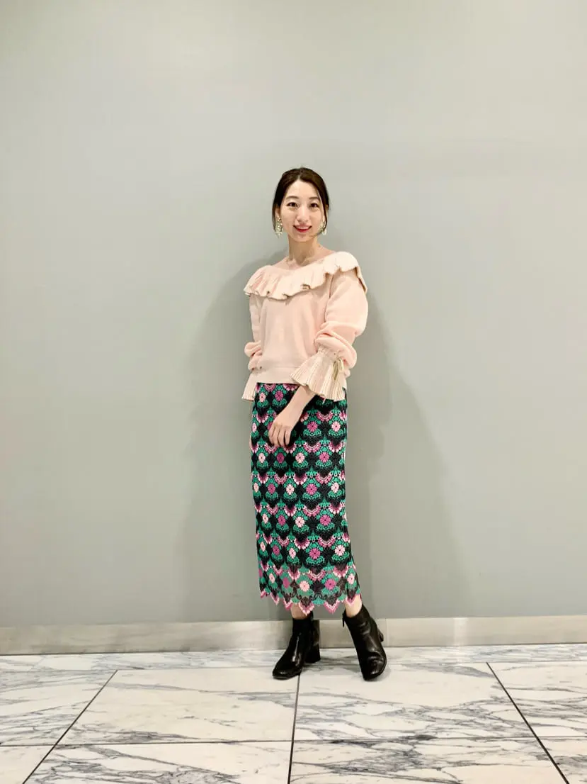 GRACE CONTINENTAL The Banquet eri コーディネート画像