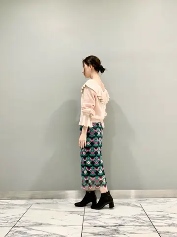 GRACE CONTINENTAL The Banquet eri コーディネート画像