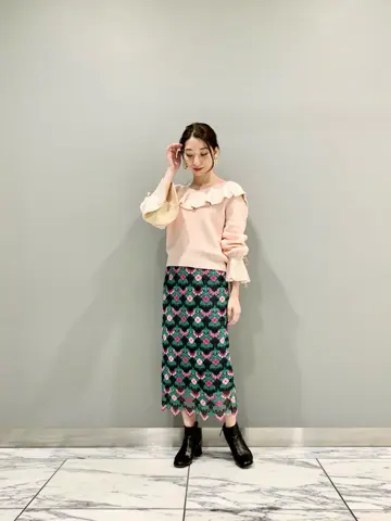 GRACE CONTINENTAL The Banquet eri コーディネート画像