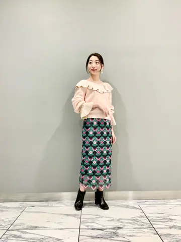 GRACE CONTINENTAL The Banquet eri コーディネート画像