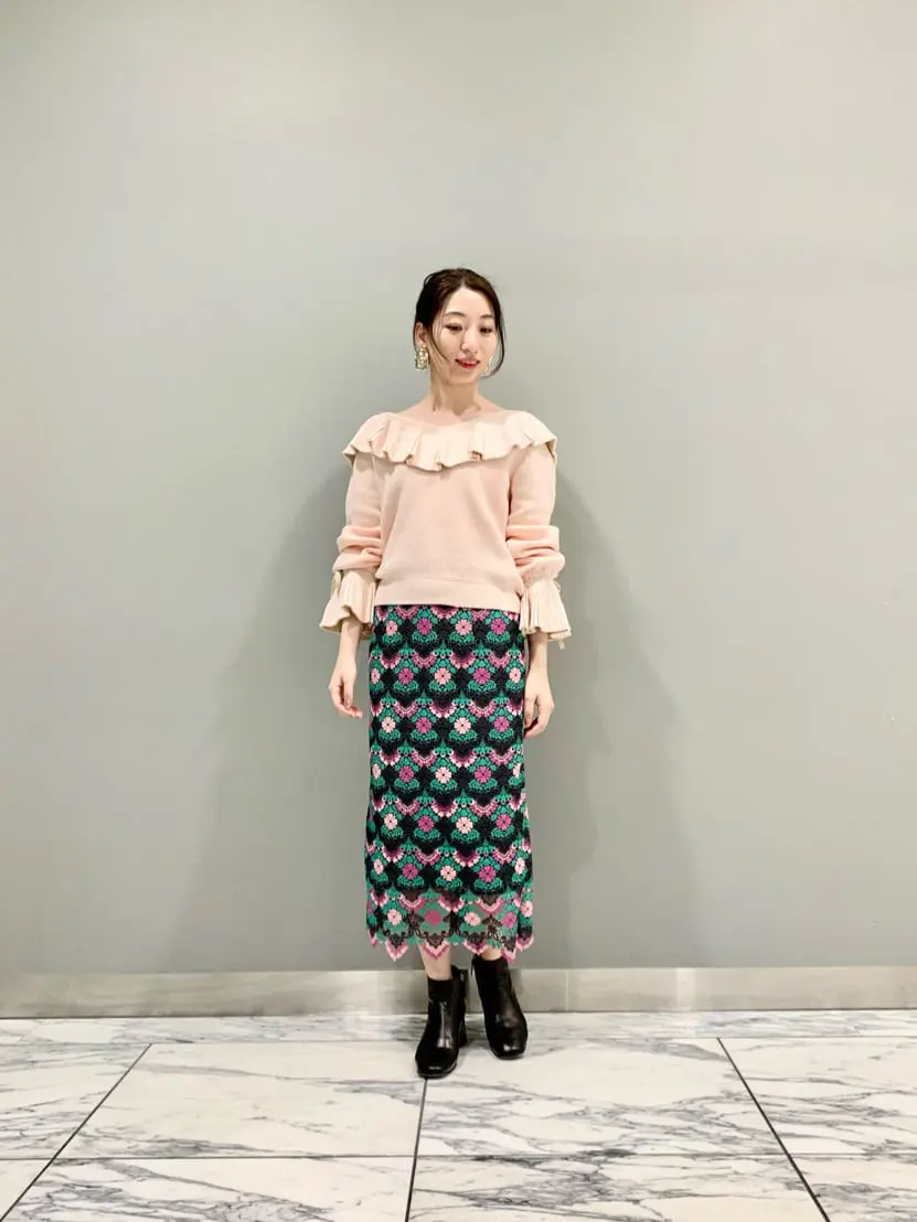 GRACE CONTINENTAL The Banquet eri コーディネート画像