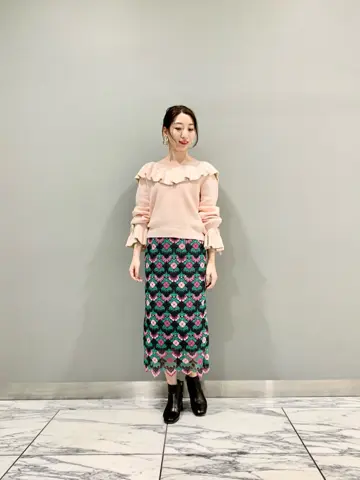 GRACE CONTINENTAL The Banquet eri コーディネート画像