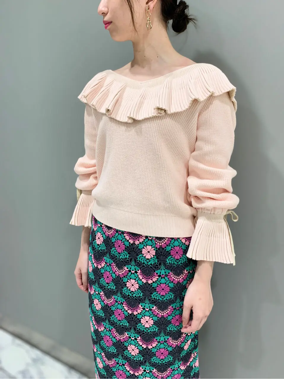 GRACE CONTINENTAL The Banquet eri コーディネート画像