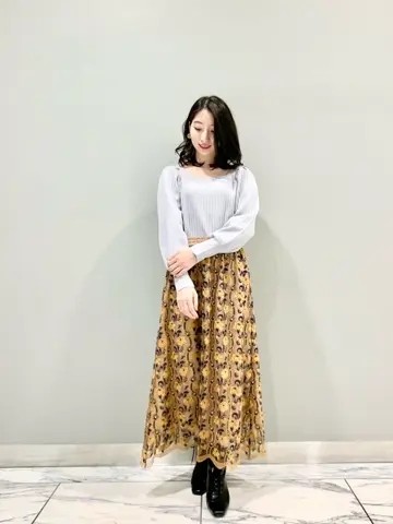 GRACE CONTINENTAL The Banquet eri コーディネート画像