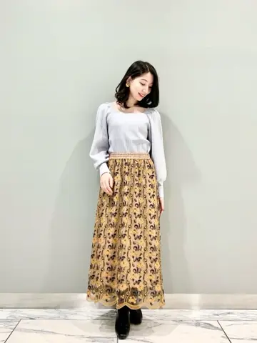 GRACE CONTINENTAL The Banquet eri コーディネート画像