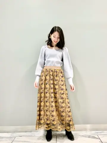 GRACE CONTINENTAL The Banquet eri コーディネート画像