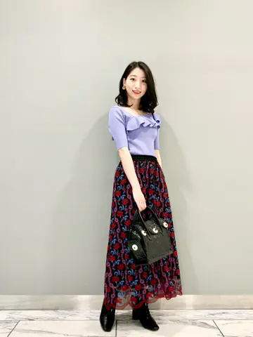 GRACE CONTINENTAL The Banquet eri コーディネート画像