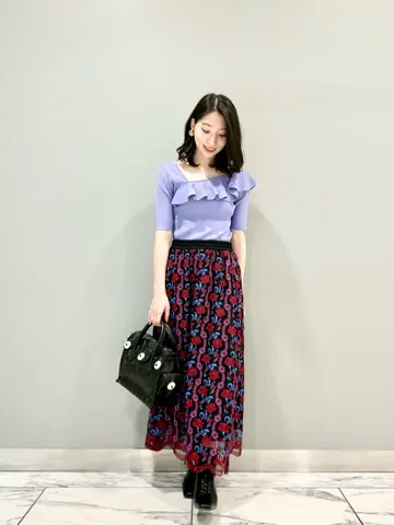 GRACE CONTINENTAL The Banquet eri コーディネート画像