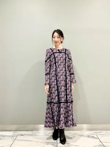 GRACE CONTINENTAL The Banquet eri コーディネート画像