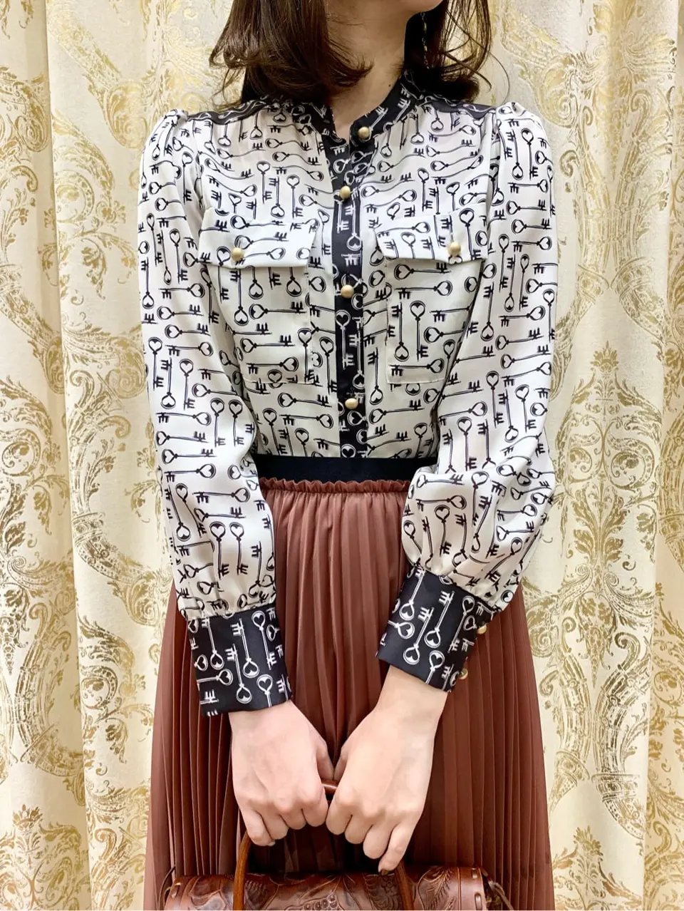 GRACE CONTINENTAL The Banquet eri コーディネート画像