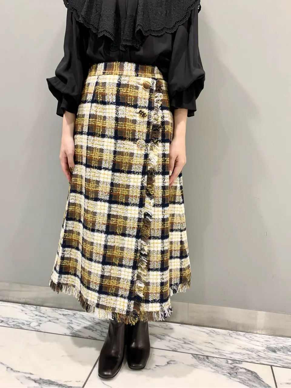 GRACE CONTINENTAL The Banquet eri コーディネート画像