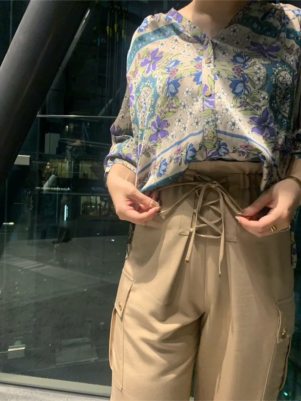 GRACE CONTINENTAL The Banquet 日笠　雅 コーディネート画像