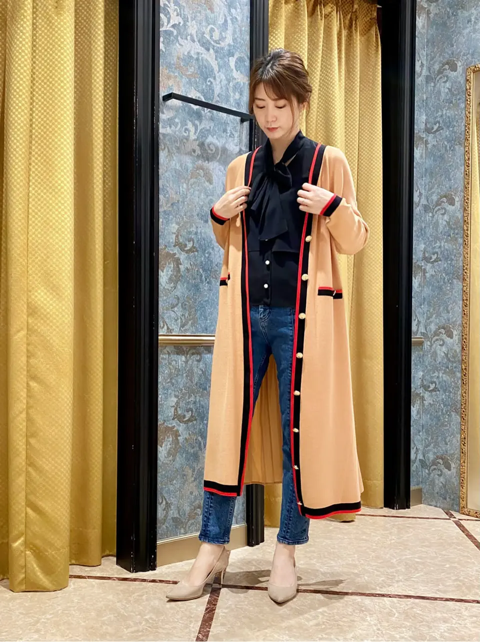 GRACE CONTINENTAL The Banquet Aya. コーディネート画像