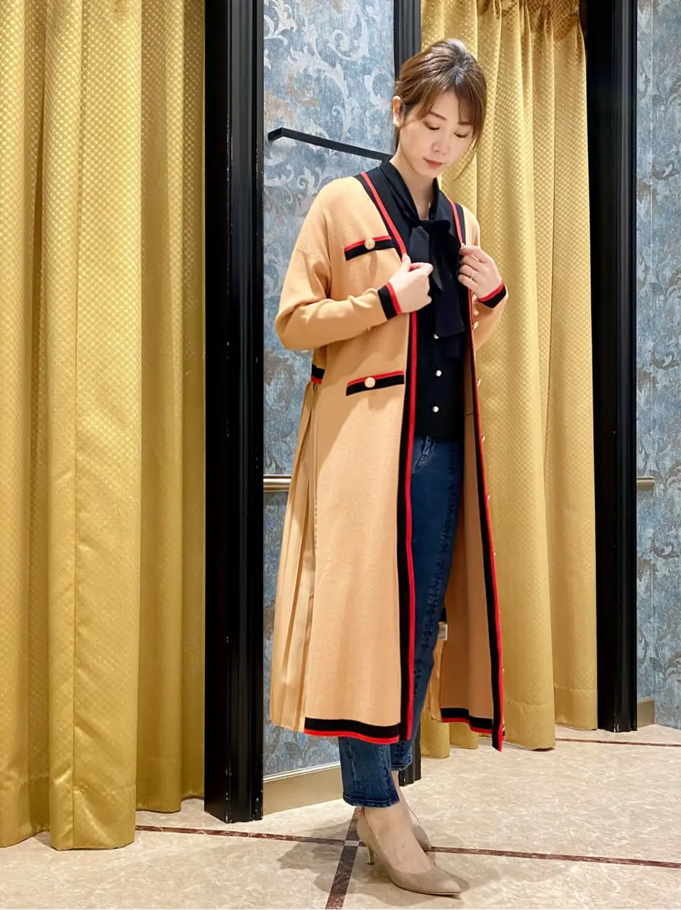 GRACE CONTINENTAL The Banquet Aya. コーディネート画像