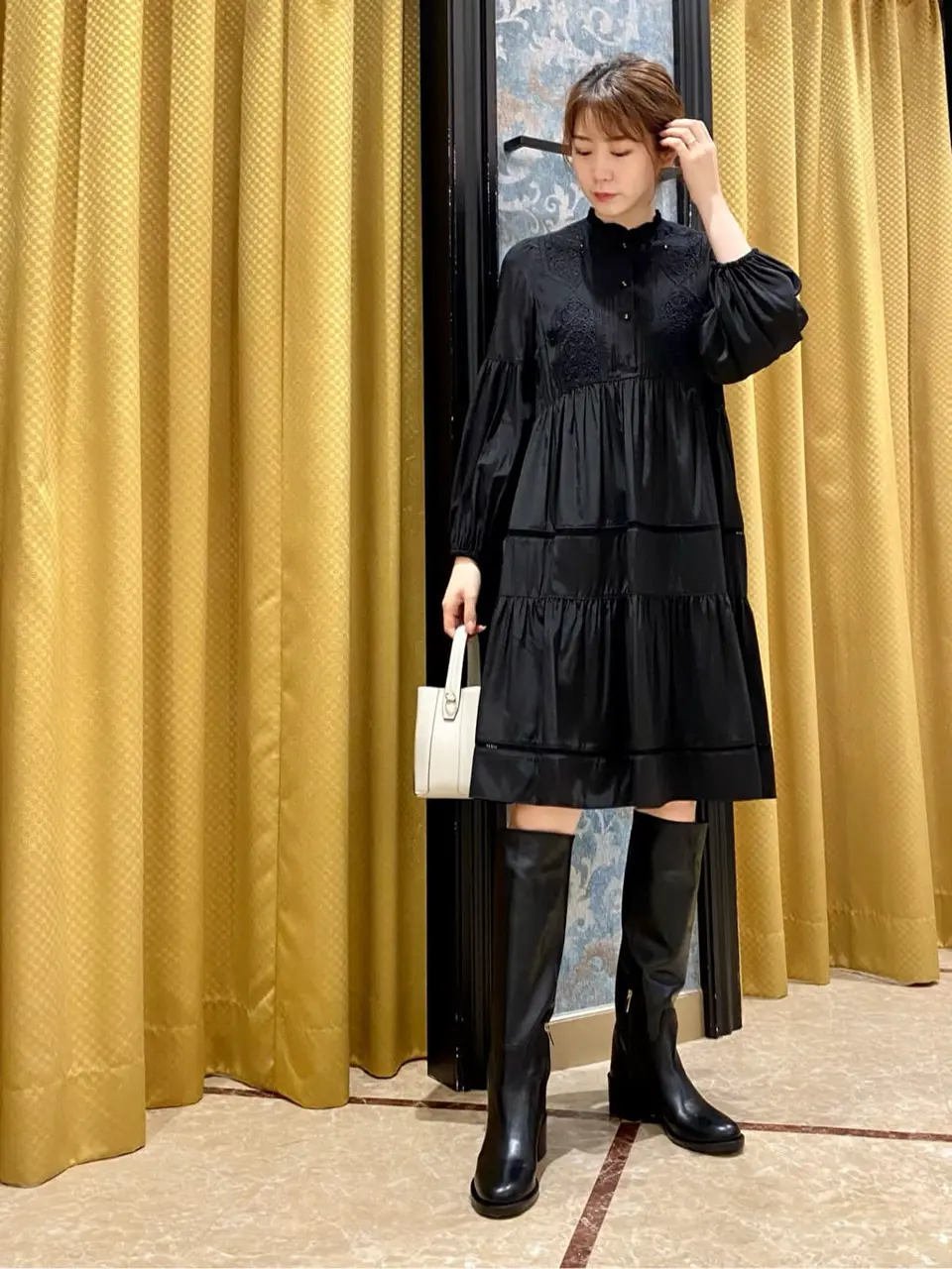 GRACE CONTINENTAL The Banquet Aya. コーディネート画像