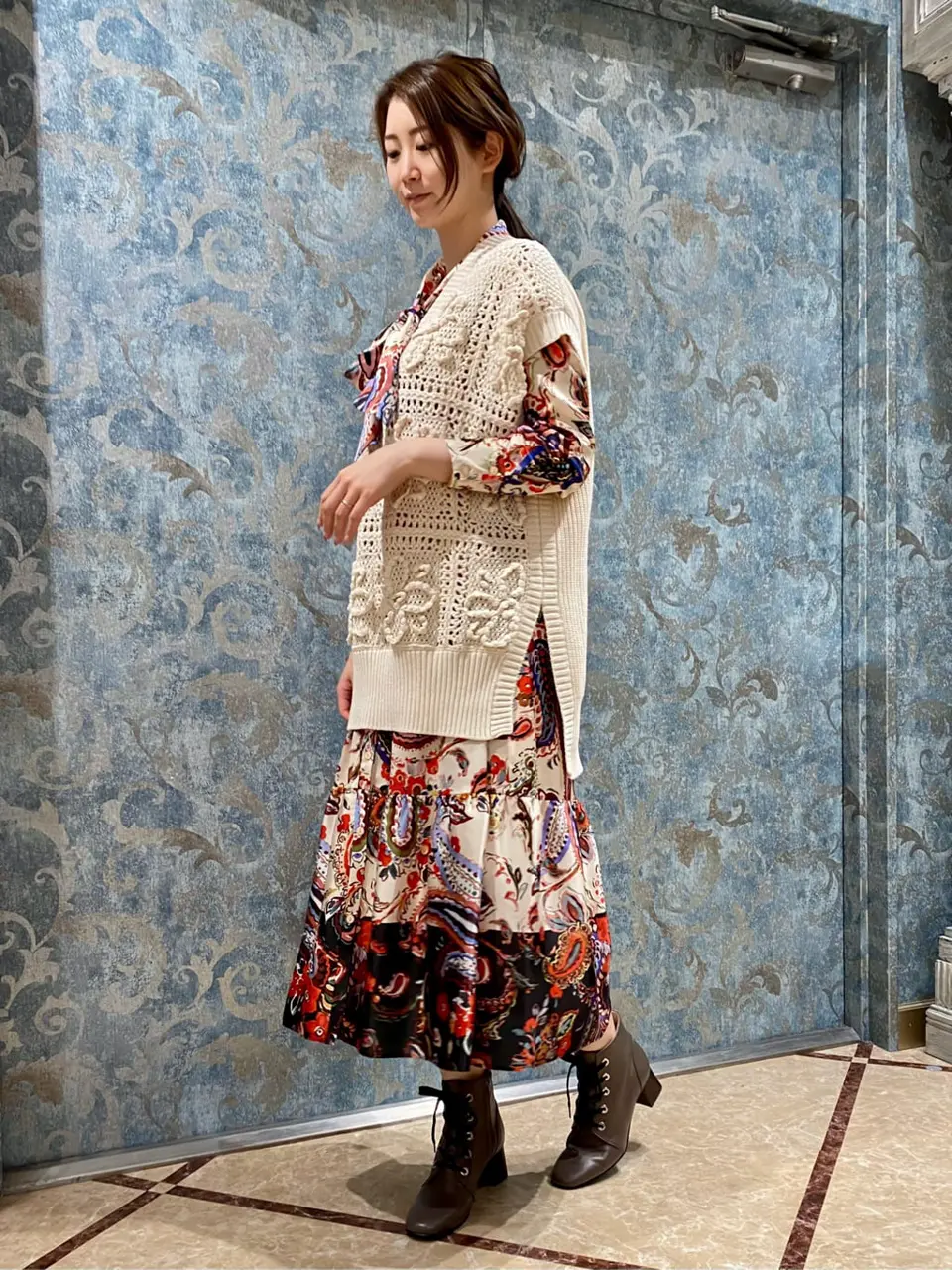 GRACE CONTINENTAL The Banquet Aya. コーディネート画像