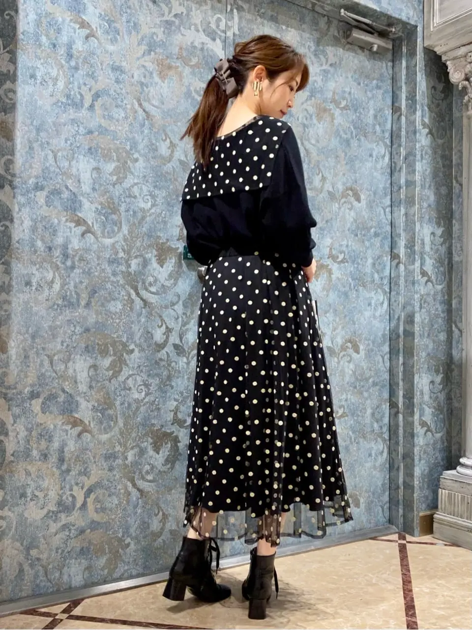 GRACE CONTINENTAL The Banquet Aya. コーディネート画像