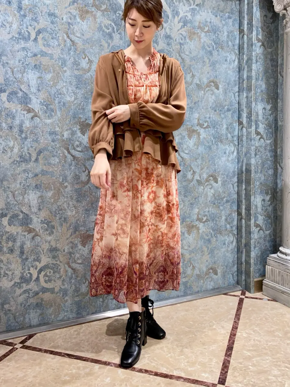 GRACE CONTINENTAL The Banquet Aya. コーディネート画像