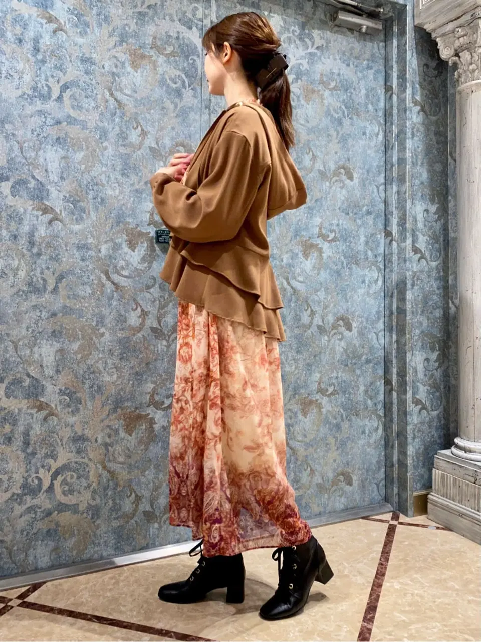 GRACE CONTINENTAL The Banquet Aya. コーディネート画像