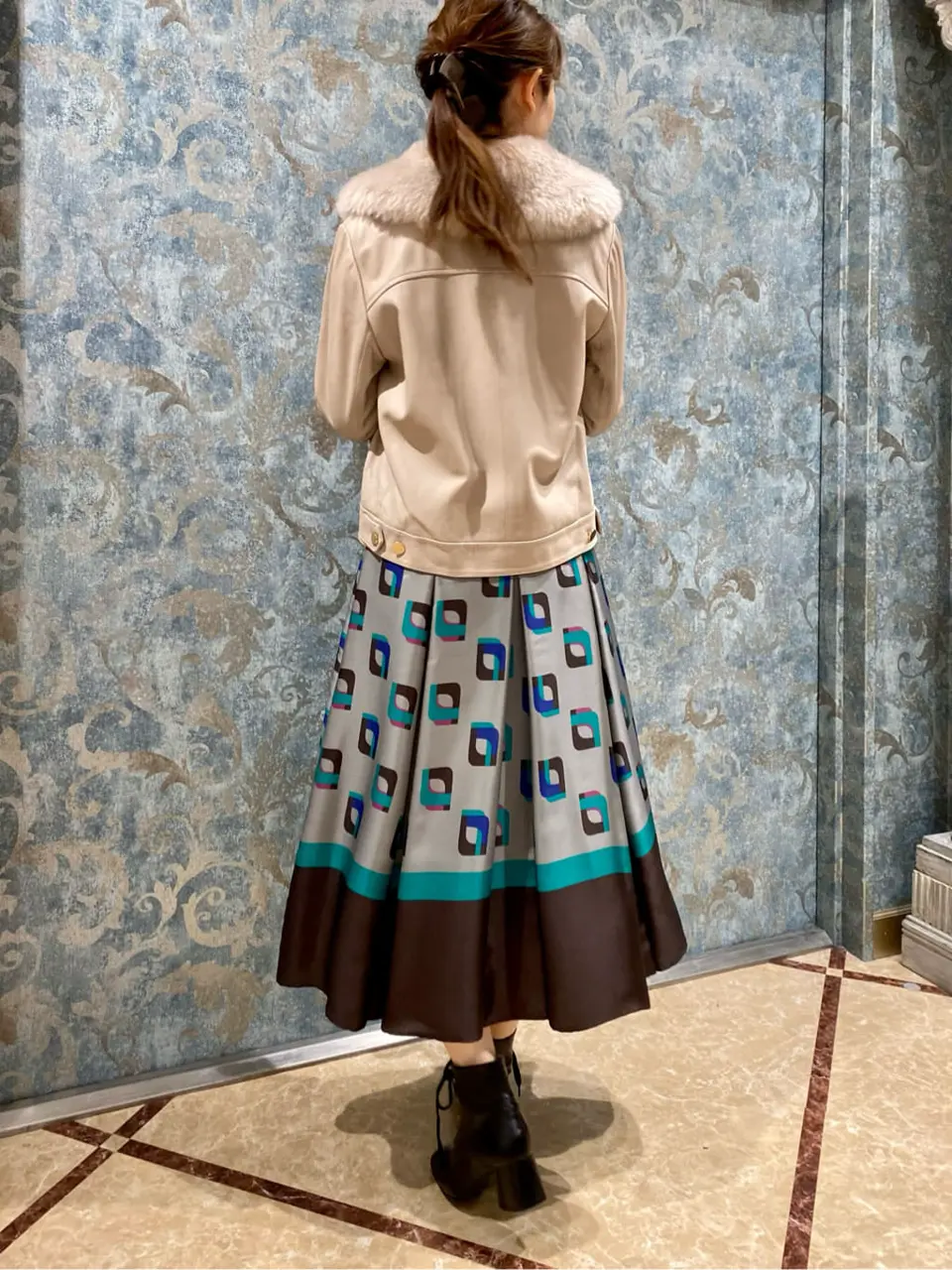 GRACE CONTINENTAL The Banquet Aya. コーディネート画像