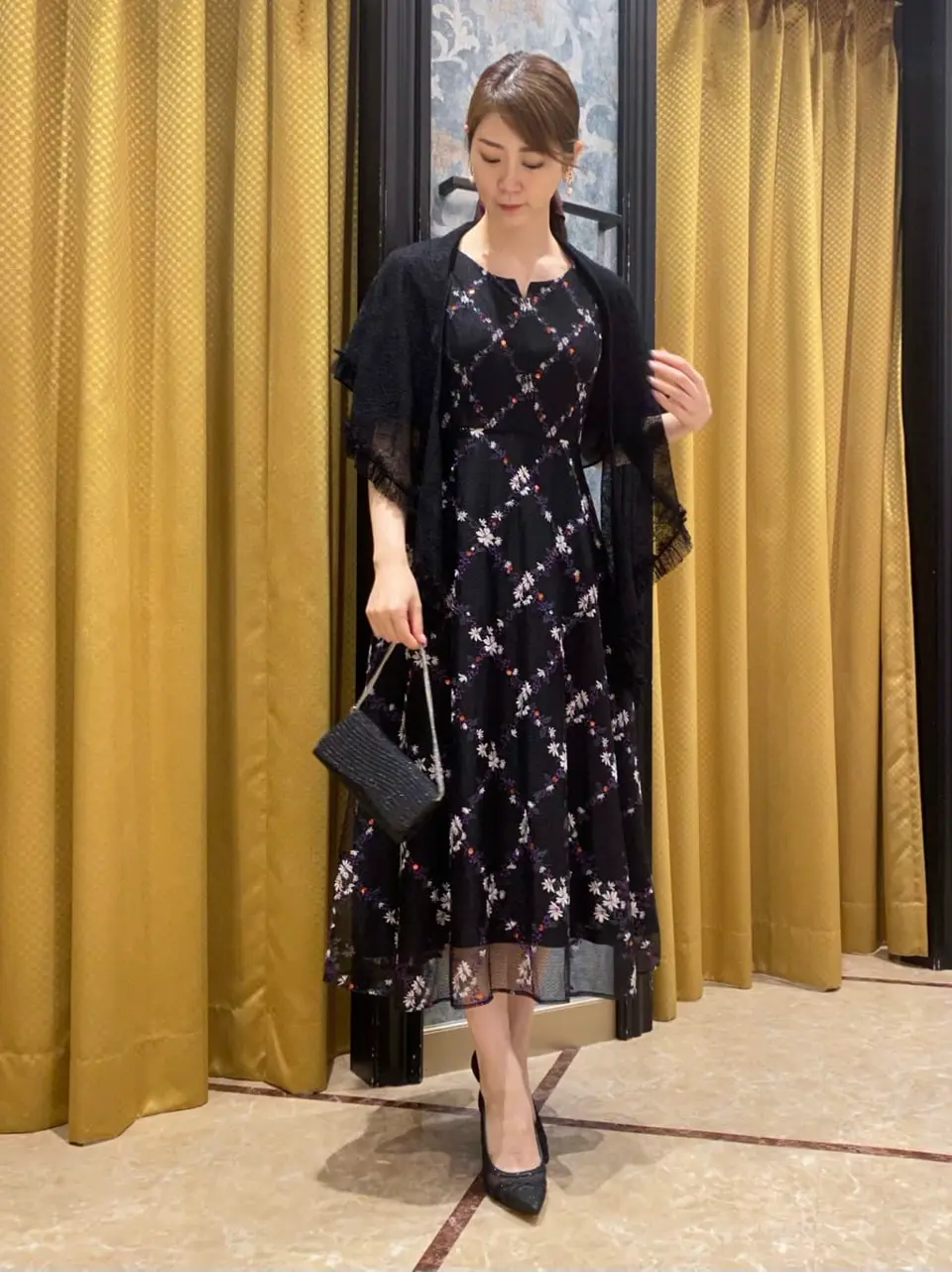 GRACE CONTINENTAL The Banquet Aya. コーディネート画像