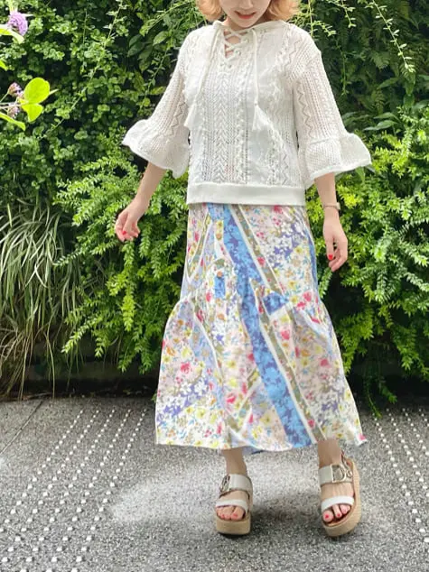 GRACE CONTINENTAL The Banquet SAYUMI Nagashima コーディネート画像