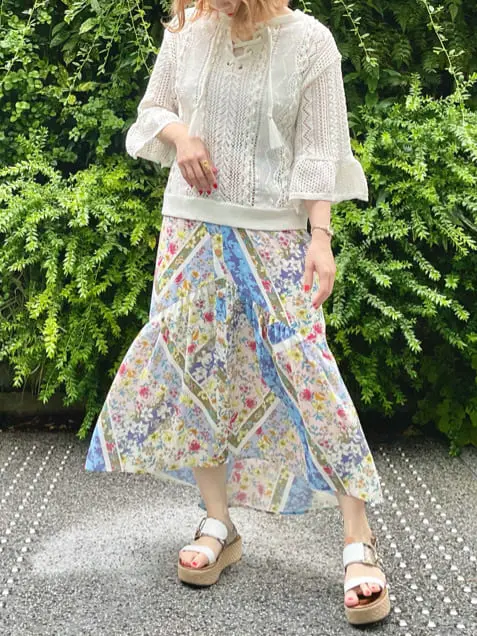 GRACE CONTINENTAL The Banquet SAYUMI Nagashima コーディネート画像