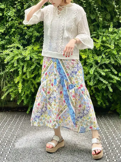 GRACE CONTINENTAL The Banquet SAYUMI Nagashima コーディネート画像