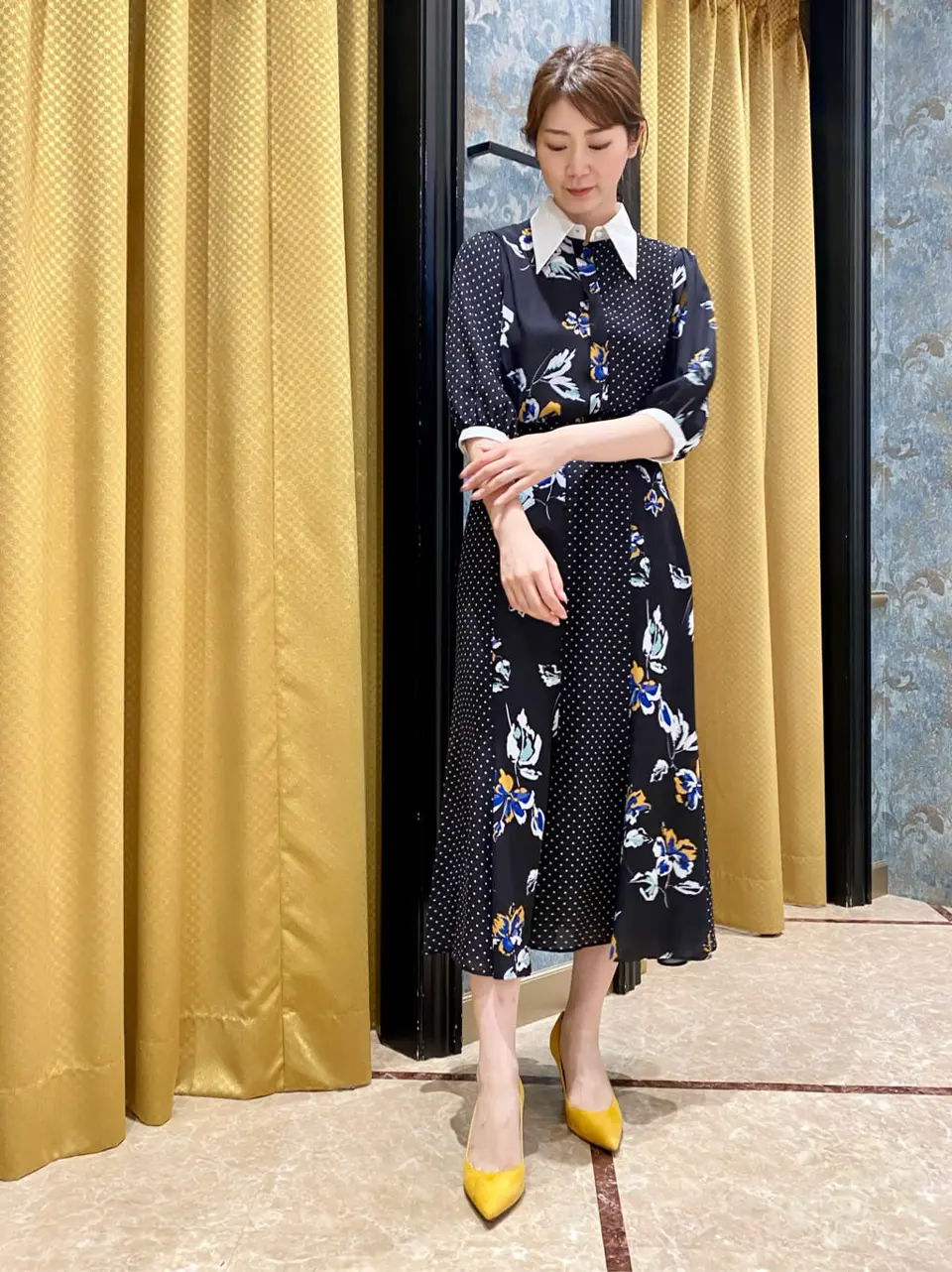 GRACE CONTINENTAL The Banquet Aya. コーディネート画像