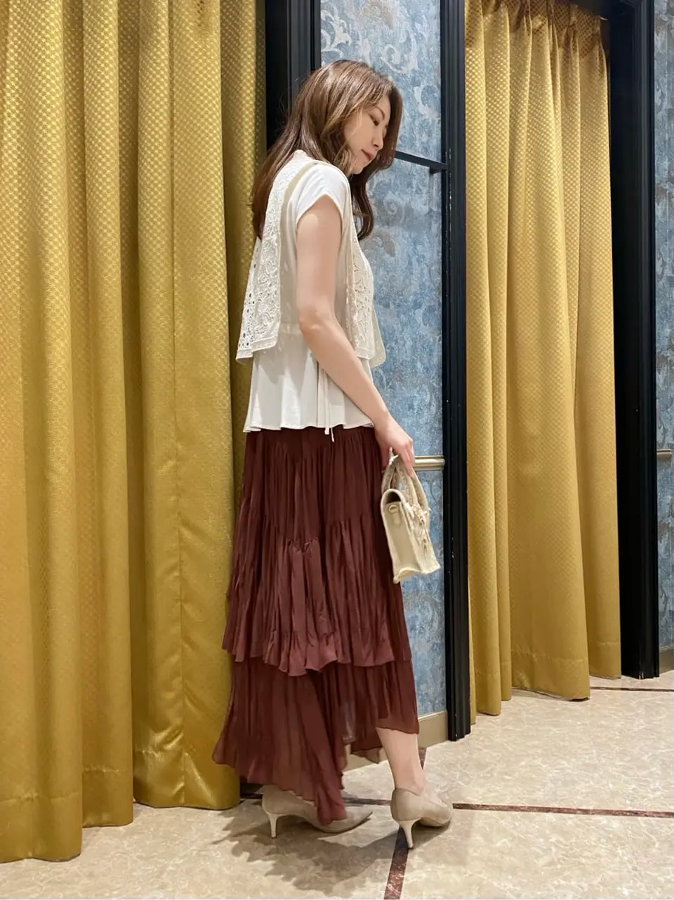 GRACE CONTINENTAL The Banquet Aya. コーディネート画像