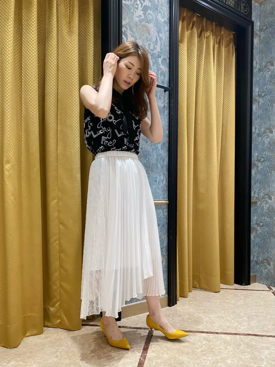 GRACE CONTINENTAL The Banquet Aya. コーディネート画像