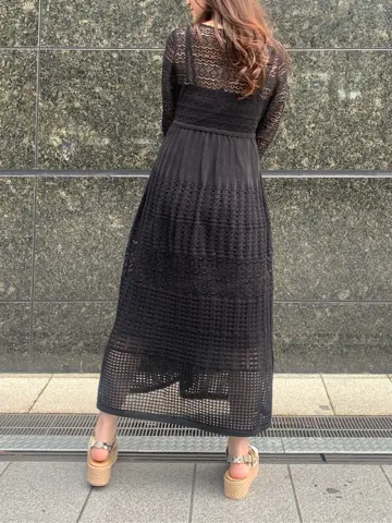 GRACE CONTINENTAL The Banquet 日笠　雅 コーディネート画像