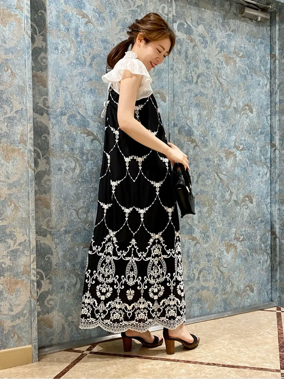 GRACE CONTINENTAL The Banquet Aya. コーディネート画像