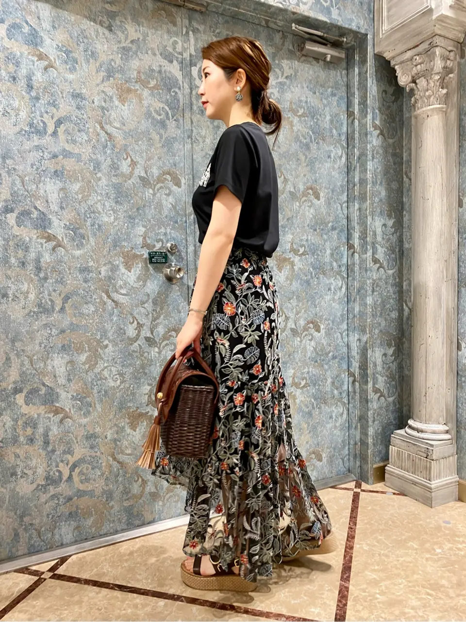 GRACE CONTINENTAL The Banquet Aya. コーディネート画像