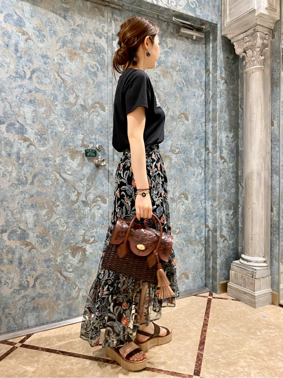 GRACE CONTINENTAL The Banquet Aya. コーディネート画像