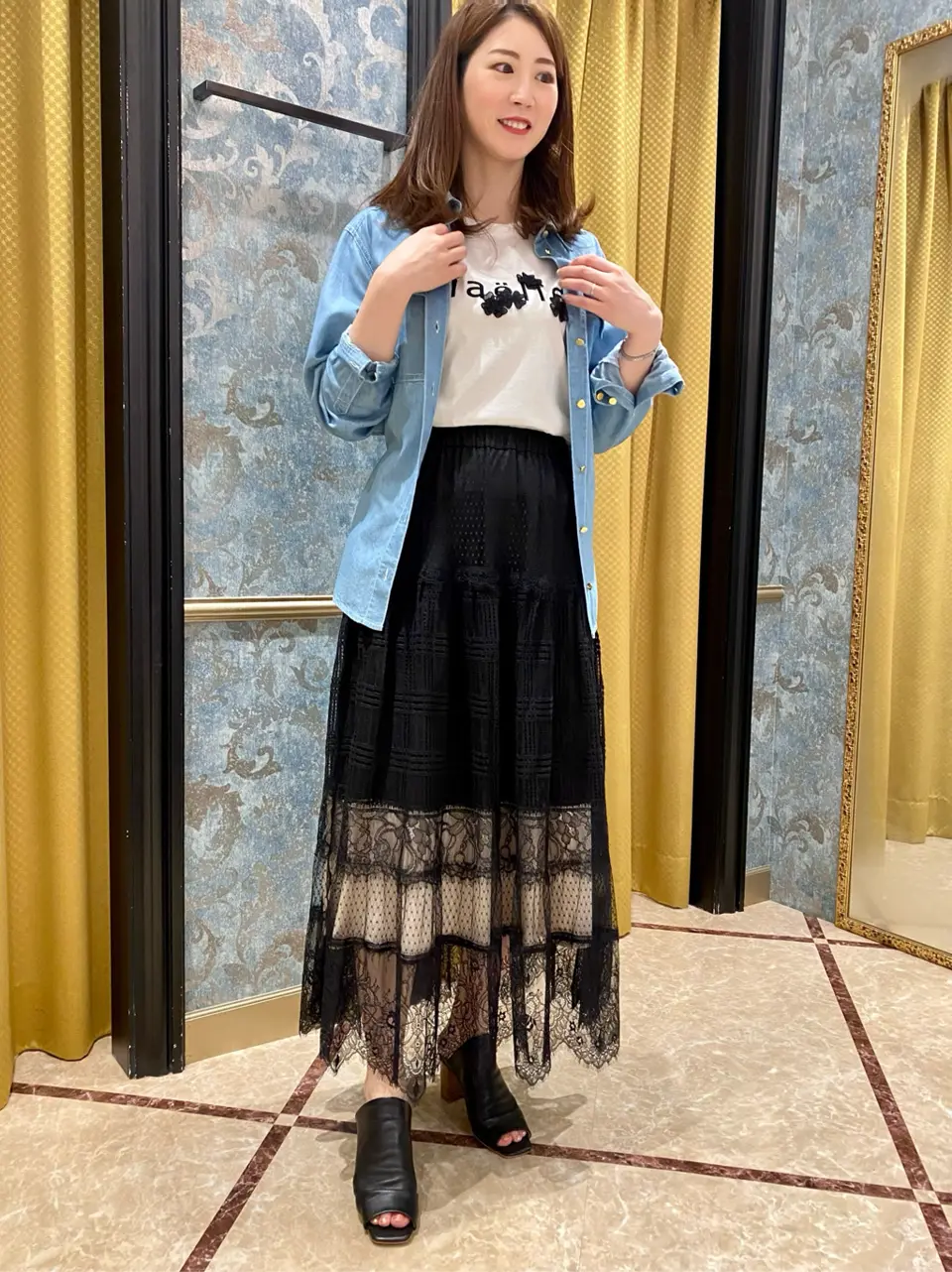 GRACE CONTINENTAL The Banquet Aya. コーディネート画像