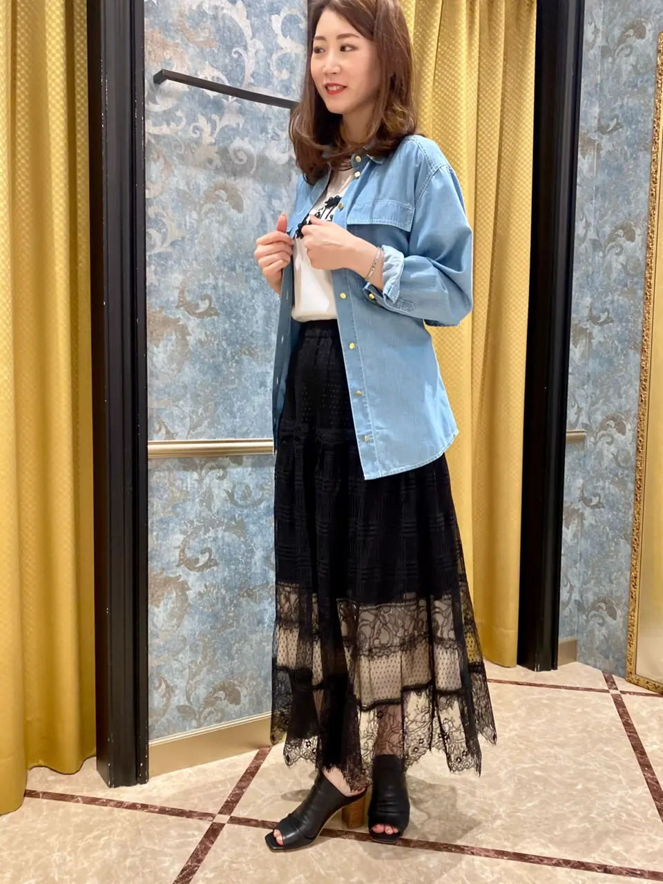 GRACE CONTINENTAL The Banquet Aya. コーディネート画像