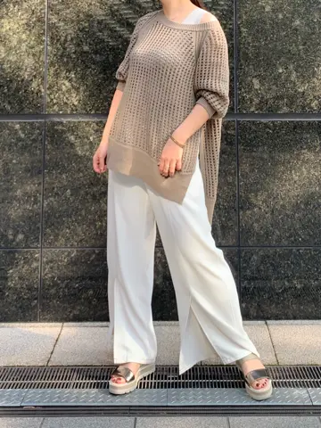 GRACE CONTINENTAL The Banquet 日笠　雅 コーディネート画像