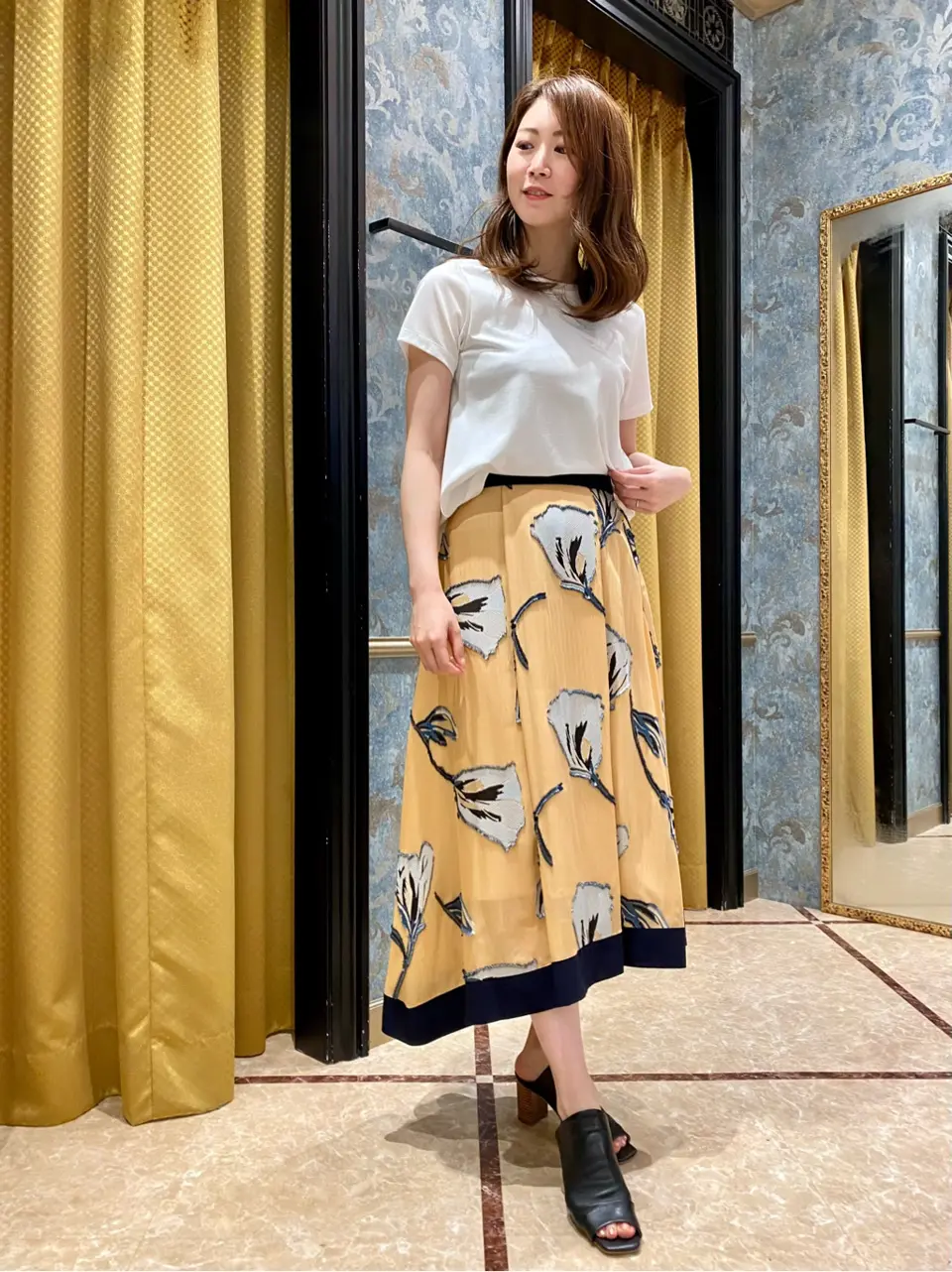 GRACE CONTINENTAL The Banquet Aya. コーディネート画像