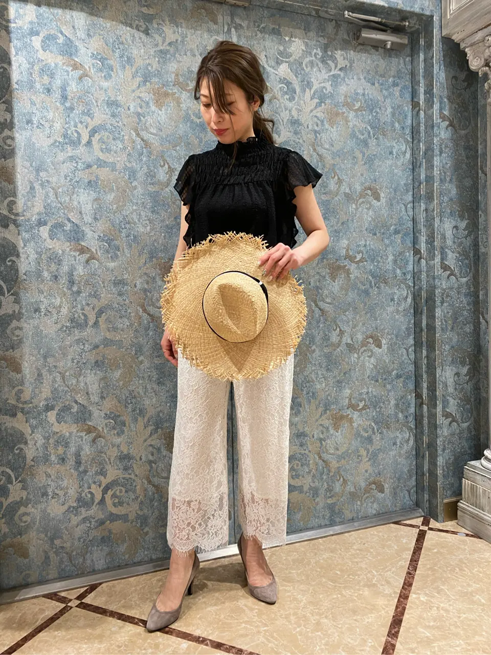 GRACE CONTINENTAL The Banquet 泉　智子 コーディネート画像