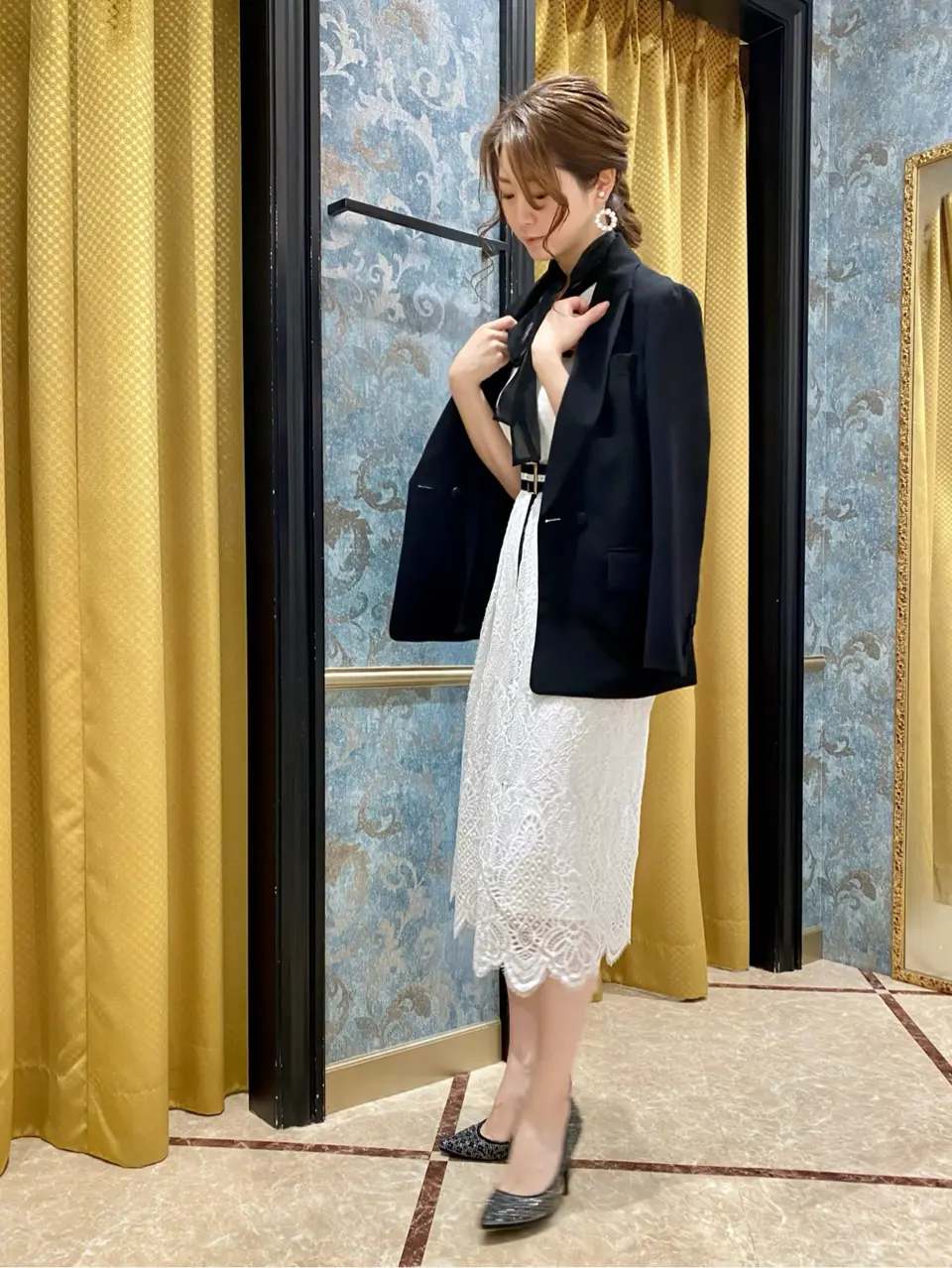 GRACE CONTINENTAL The Banquet Aya. コーディネート画像