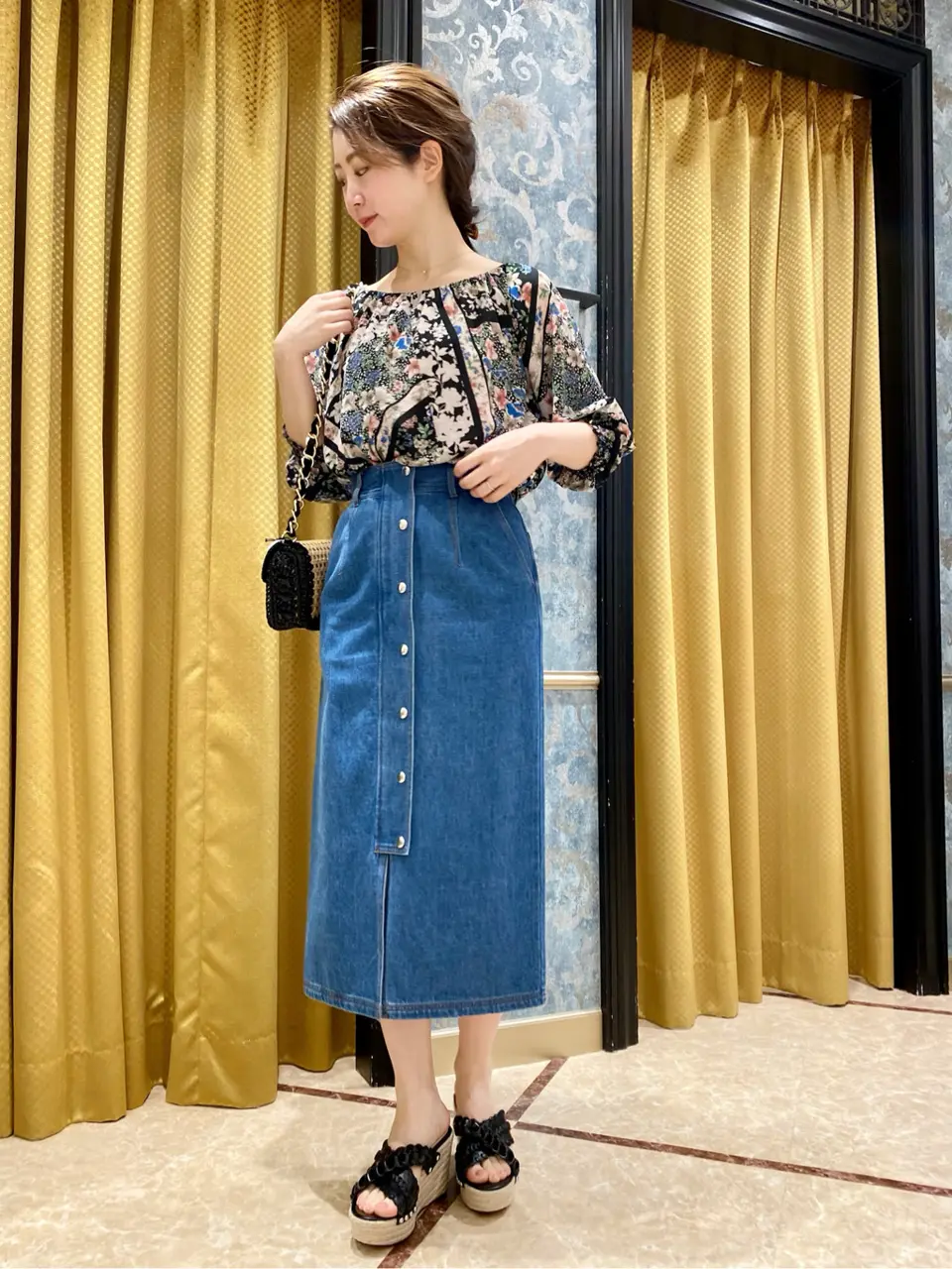 GRACE CONTINENTAL The Banquet Aya. コーディネート画像