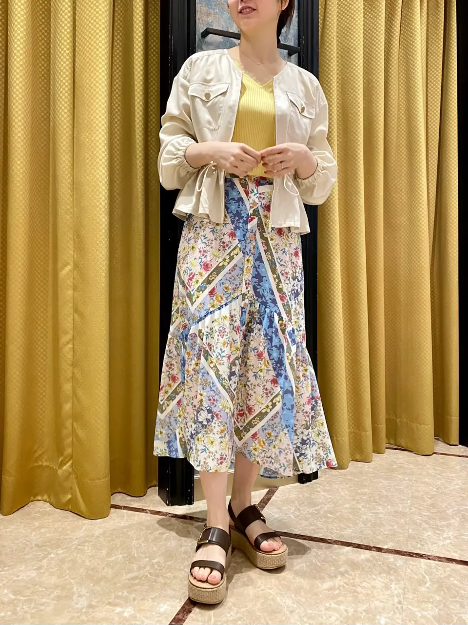 GRACE CONTINENTAL The Banquet Aya. コーディネート画像